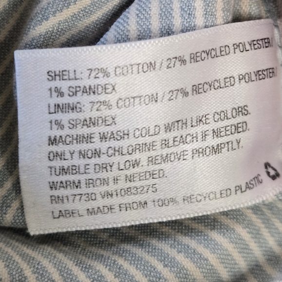 NWT Universal Thread Railroad Striped Jacket XXL - Picture 14 of 14